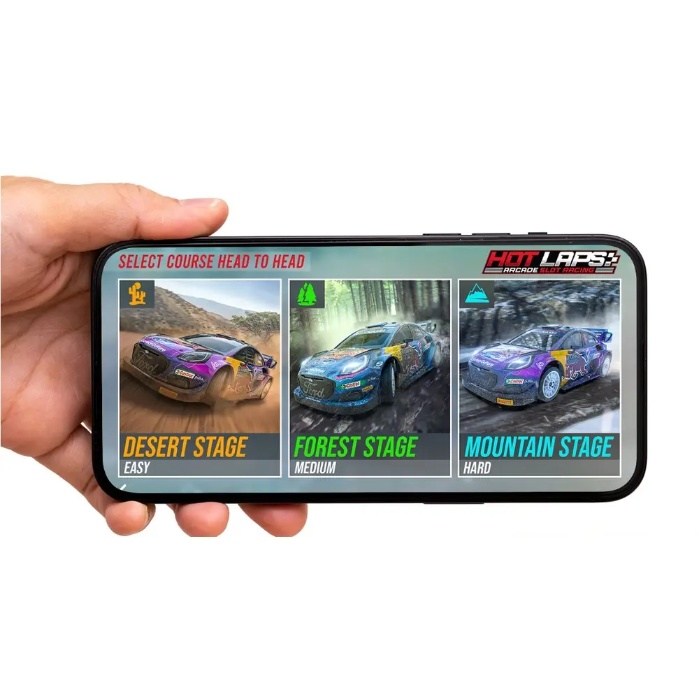 Set Puma WRC Hot Laps Race - SCALEXTRIC 1452P - 1/32 - Slot Racing - 5