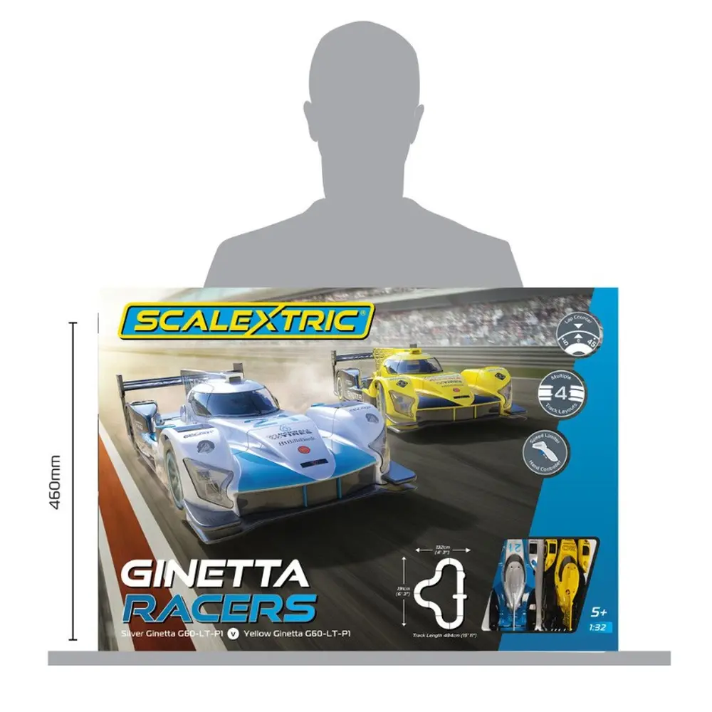 Coffret de circuit Ginetta Racers - Scalextric C1412M - I 1/32 - Analogique - 7