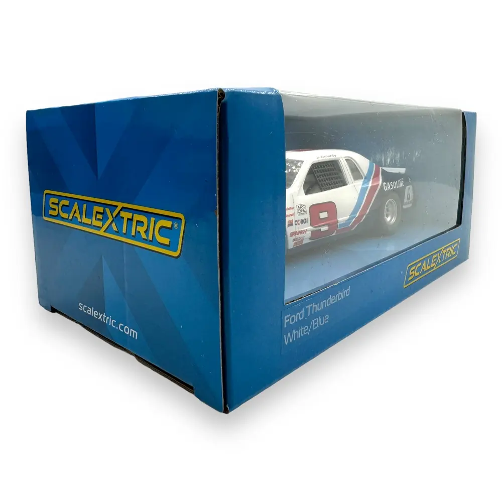 Ford Thunderbird Bleu Blanc Rouge - Scalextric C4035 - I 1/32 - Analogique - 4