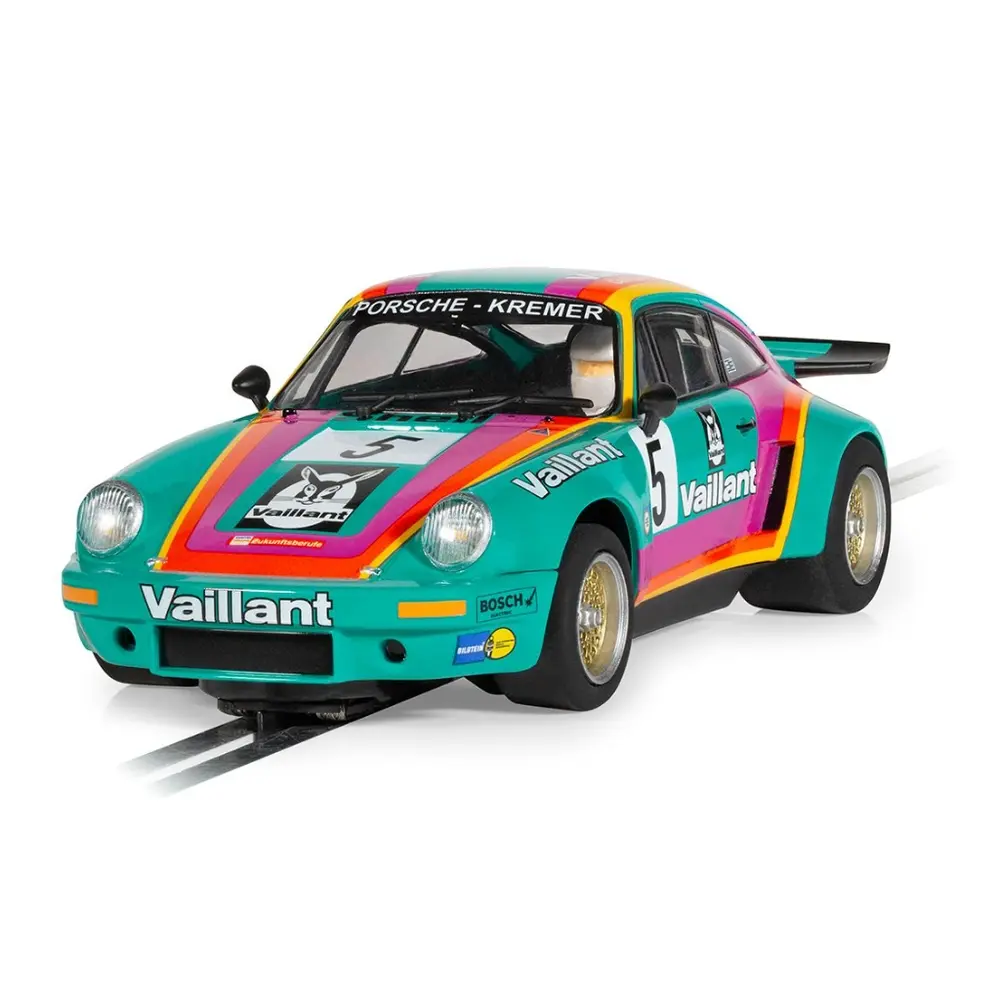 Porsche 911 3.0 RSR - Vaillant - Scalextric C4439 - 1/32 - Analogique - 3