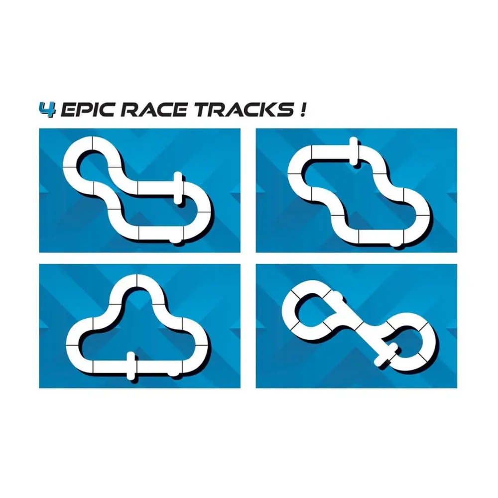 Coffret de circuit Ginetta Racers - Scalextric C1412P - I 1/32 - 1910 x 1320 mm - 7