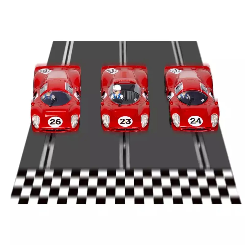 Pack de 3 voitures Ferrari - Scalextric C4391A - I 1/32 - Analogique - Daytona 24 1967 - 4