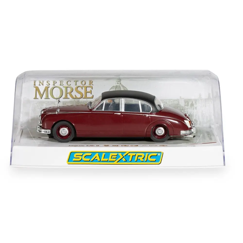 Jaguar MK2 - Inspecteur Morse - Scalextric C4502 - 1/32 - Analogique - 10