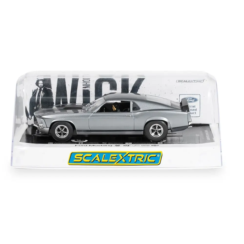 Ford Mustang John Wick BOSS 429 - Scalextric C4497 - 1/32 - Analogique - 9