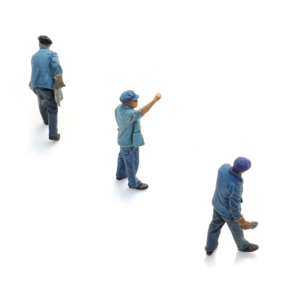 Personnel du dépôt - 3 personnages - ARTITEC 5220021 - Z 1/220  - 4