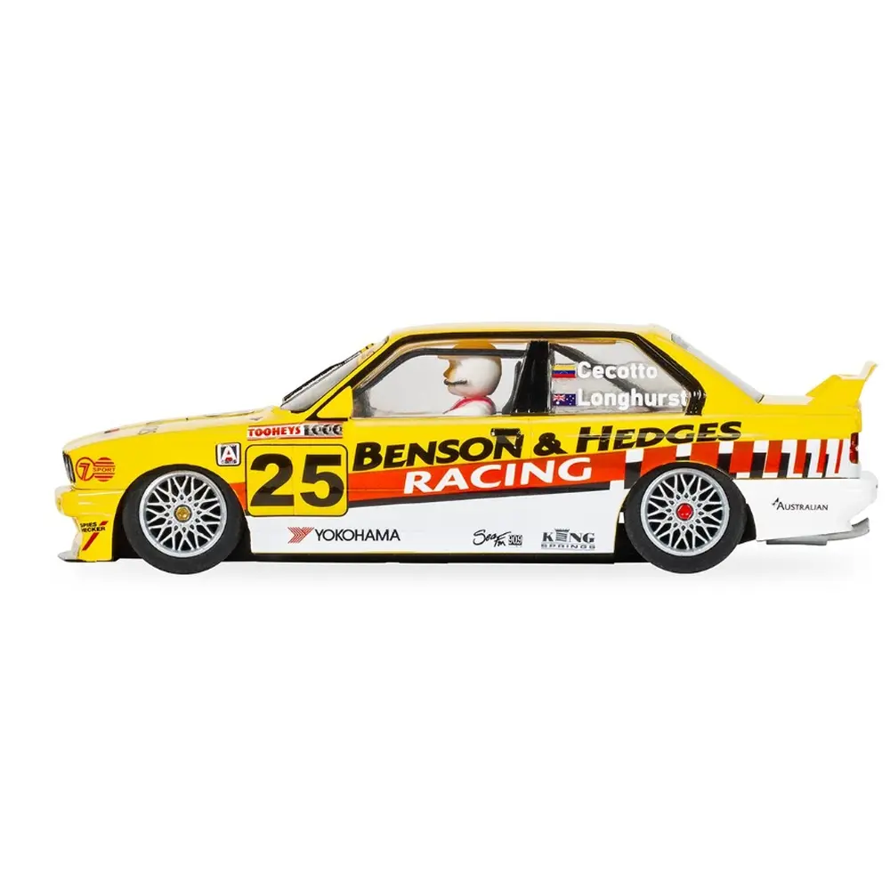 Voiture BMW E30 M3 - Scalextric C4401 - I 1/32 - Analogique - Bathurst 1000 - Longhurst & Cecotto - 2