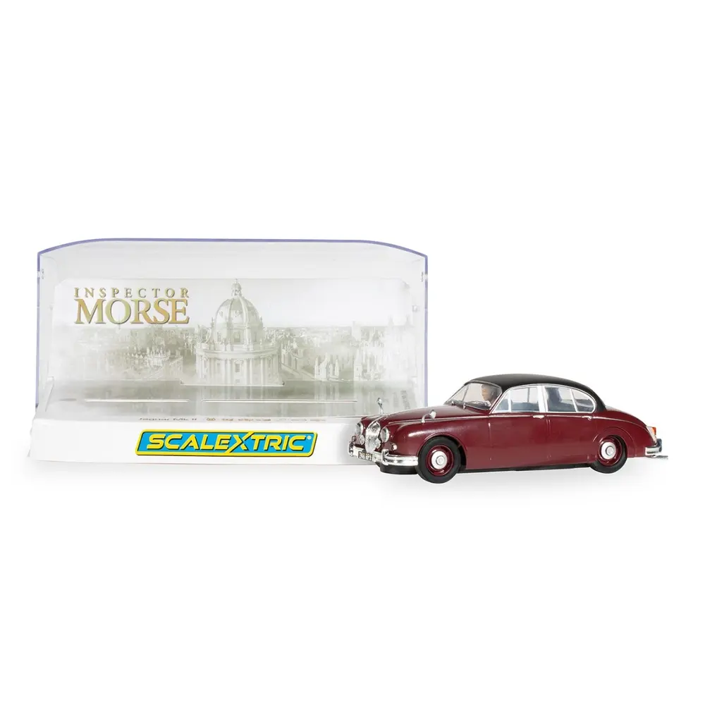 Jaguar MK2 - Inspecteur Morse - Scalextric C4502 - 1/32 - Analogique - 8