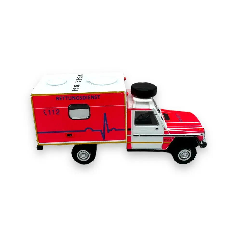 Camionnette service de secours Mercedes Benz classe G - Schuco 452674300 - HO 1/87 - 3