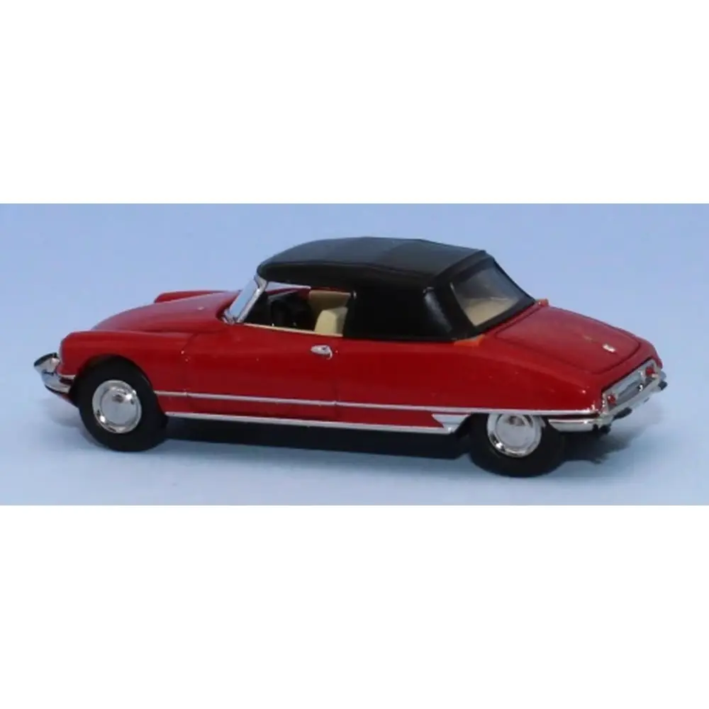 Citroën DS cabriolet 1963 rouge corail - SAI 7813 - HO 1/87 - 2