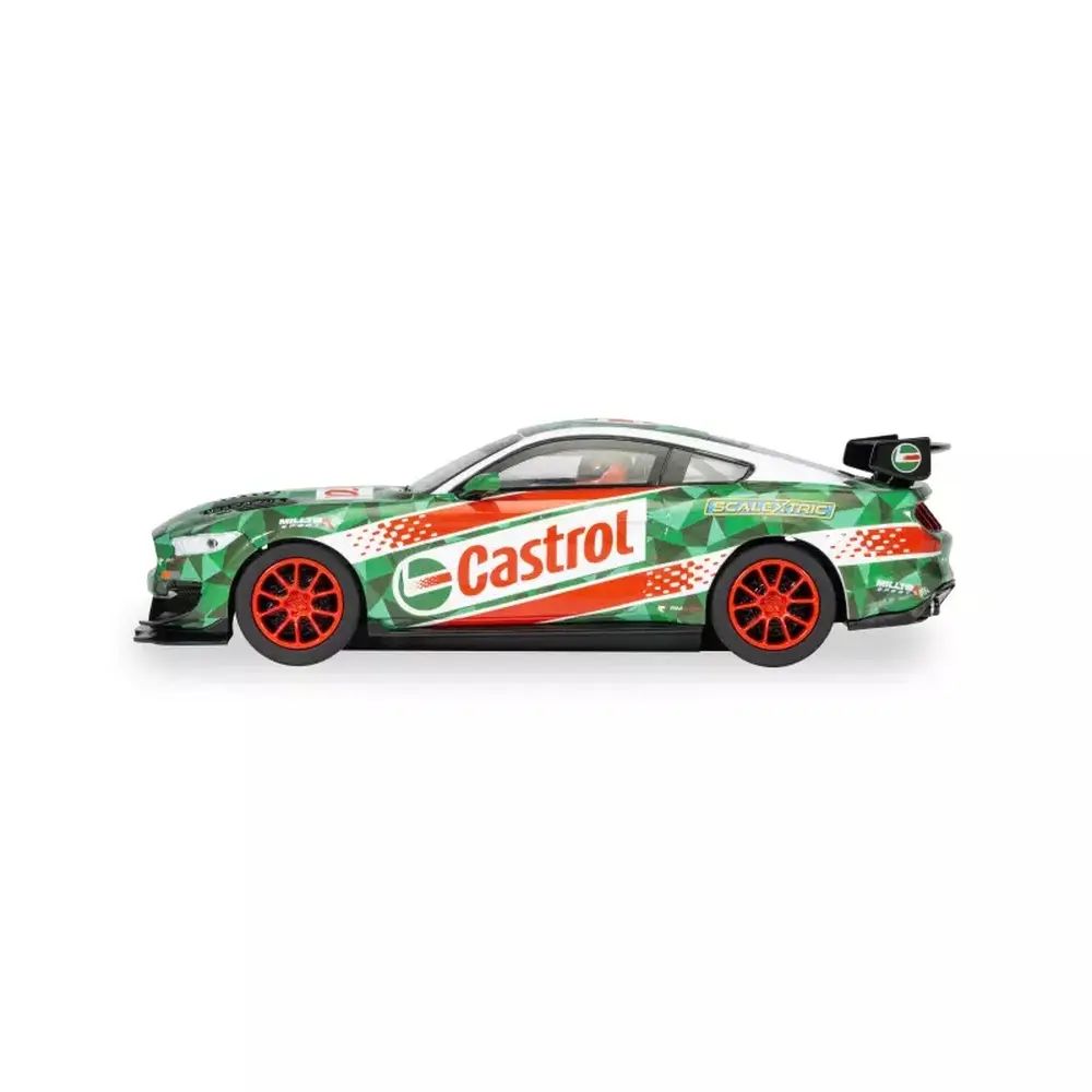 Voiture Ford Mustang GT4 - SCALEXTRIC C4327 - I 1/32 - Analogique - Castrol Drift Car - 2