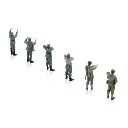 Prisonniers de guerre de la Wehrmacht + gardes américains - Artitec 5870054 - HO 1/87 - 6