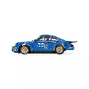 Voiture Porsche 911 Carrera RSR 3.0 - Scalextric C4398 - I 1/32 - Analogique - Wallys Jeans - 2