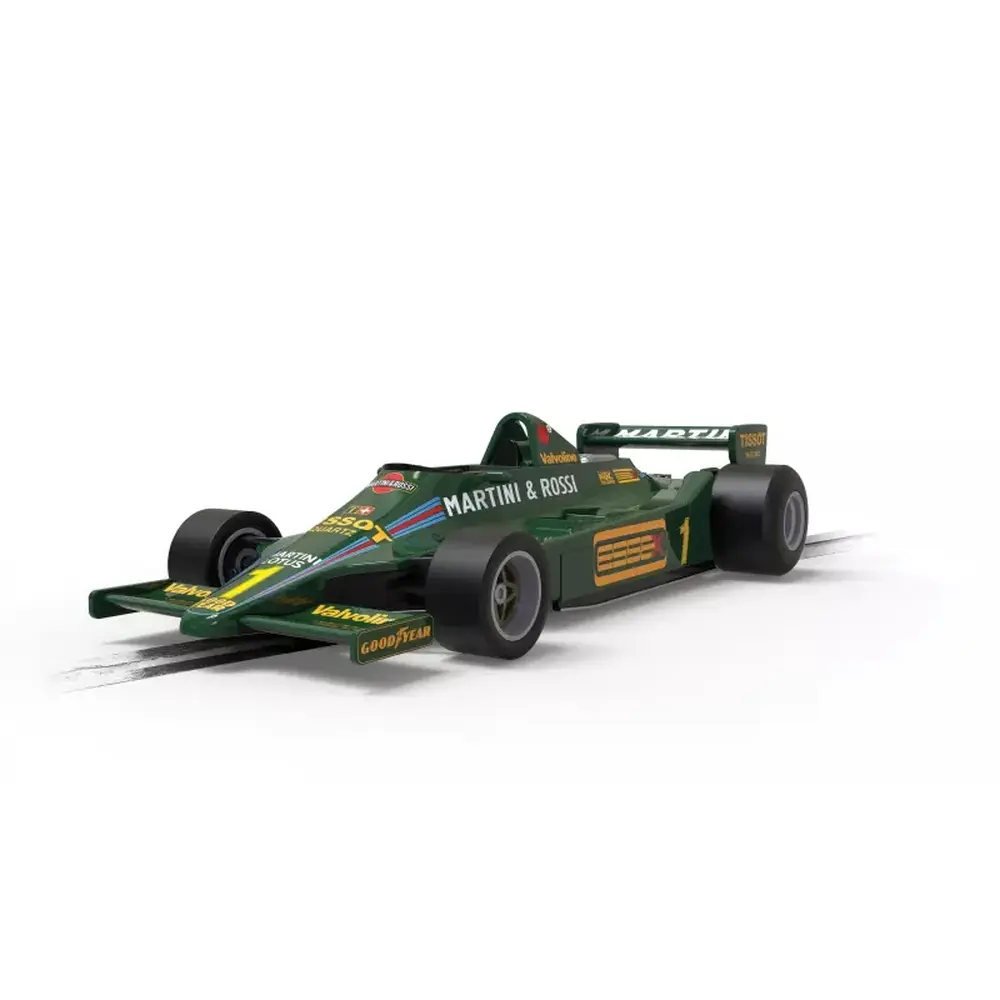 Formule 1 Lotus 79 - Scalextric C4423 - I 1/32 - Analogique - USA GP West 1979 - Mario Andretti - 7