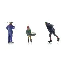 Scène de patinage sur la glace - Artitec 5870125 - HO 1/87 - 2