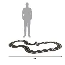 Coffret de circuit Ginetta Racers - Scalextric C1412M - I 1/32 - Analogique - 6