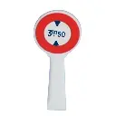 Panneau Michelin 1952 "Hauteur max 3m50" - SAI 8376 - HO 1/87 - 2