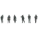 Infanterie de la Wehrmacht en marche vers la ligne de front - 6 personnages - ARTITEC 5720005 - 1/72 - 2