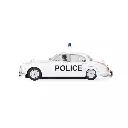 Voiture Jaguar MK2 Police Édition - Scalextric C4420 - I 1/32 - Ep III - Analogique - 2