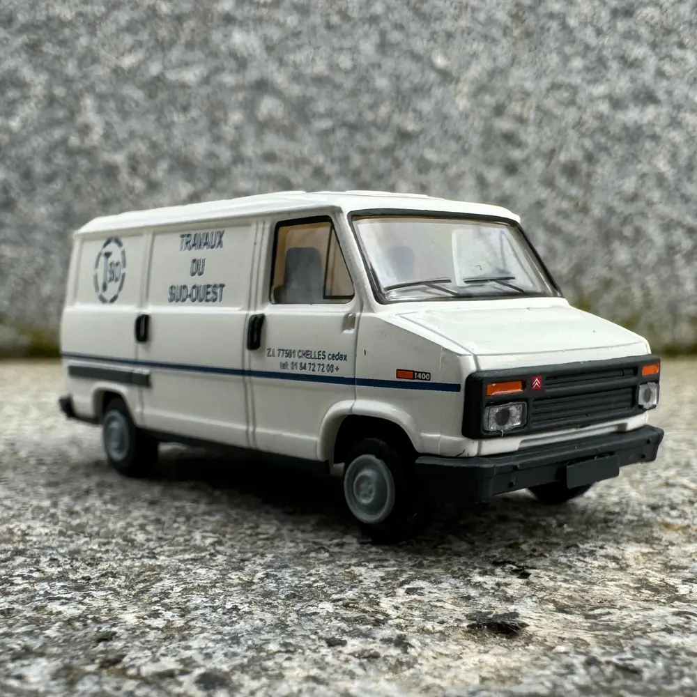 Fourgon Citroën C25 Tolé TSO, 1982 - Sai 3082 - HO 1/87 - 3