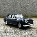 Voiture Peugeot 403.7 limousine 1960 bleu amiral - Sai 6232 - HO 1/87 - 3