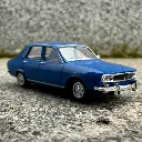 Voiture Renault 12 TL livrée bleue - SAI 2222 BREKINA 14519 - HO : 1/87 - 4