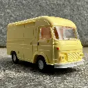 Fourgon Saviem SG2 - jaune pâle - Sai 2900 - HO 1/87 - 2