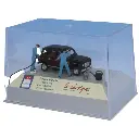 Voiture Renault 4L Parisienne, 2 pompistes et accessoires SAI 1931 - HO 1/87 - 2