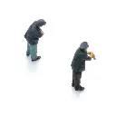 Personnel de DB Steam Fuhrmann - 2 personnages - ARTITEC 5220019 - Z 1/220 - 4