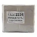 Voiture Renault 12 TL livrée rouge bordeaux SAI 2225  - HO : 1/87 - - 3