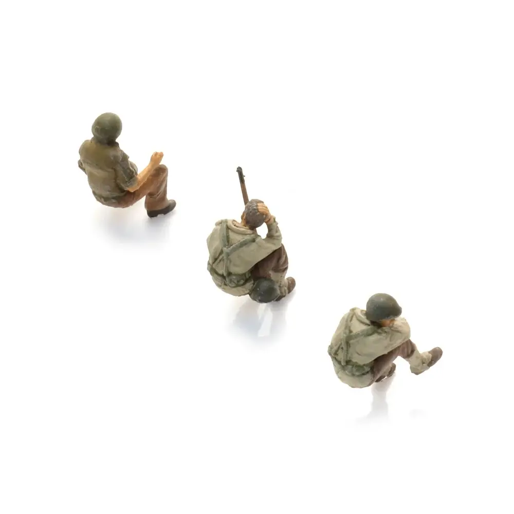 Équipage pour Jeep US - ARTITEC 5870120 - HO 1/87 - 3