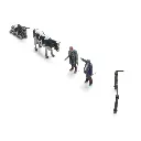 Commerce de bétail - Artitec 5870111 - HO 1/87 - 3