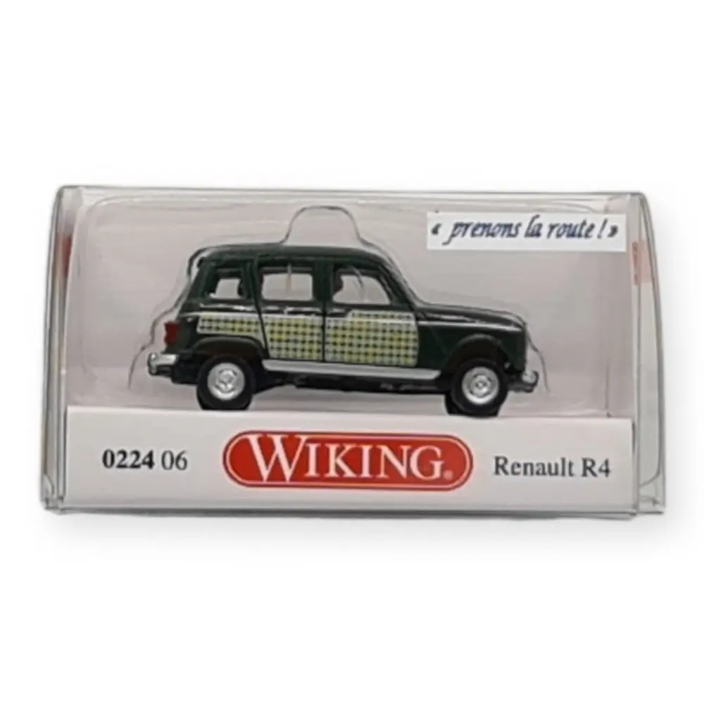 Renault 4L Parisienne avec une conductrice et un enfant - SAI 1645 - HO - 2