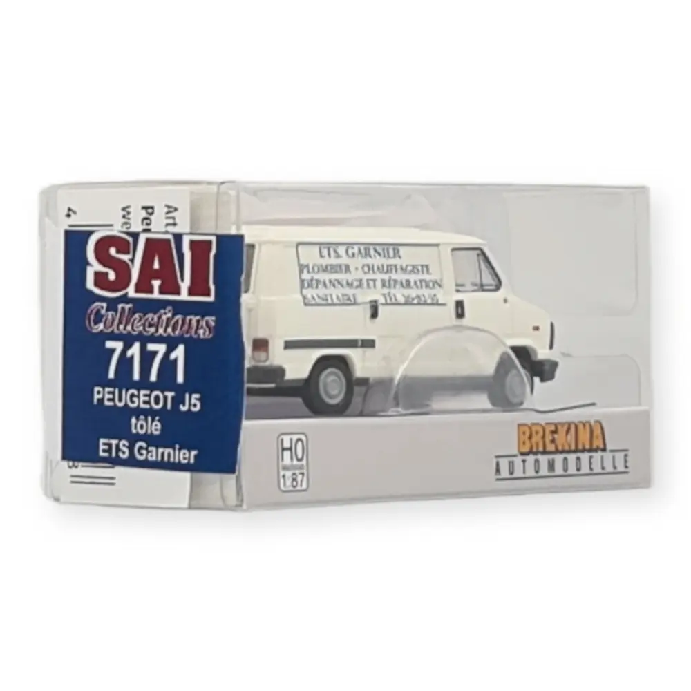 Peugeot J5 tôlé, Ets Garnier - SAI 7171 - HO 1/87e - 3