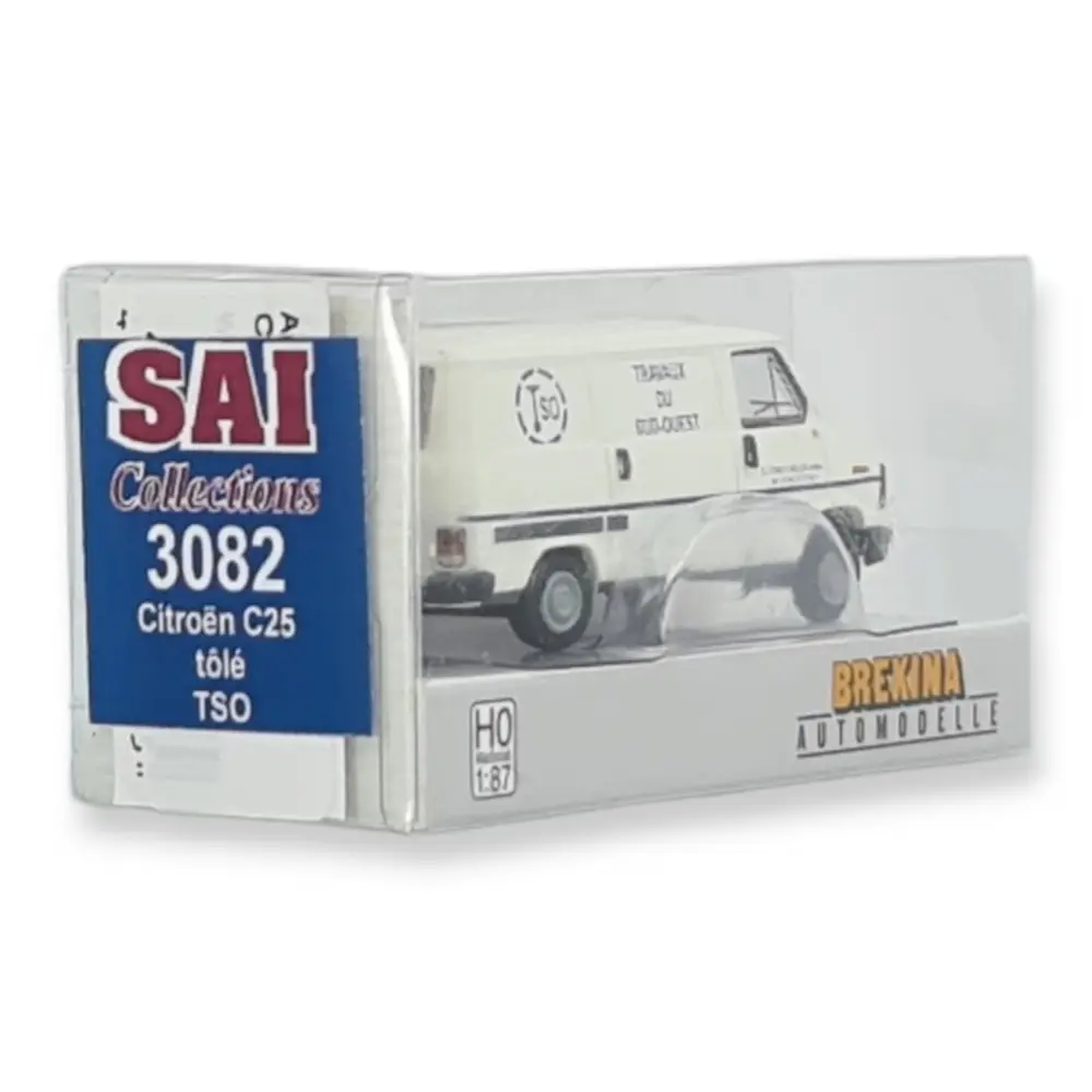 Fourgon Citroën C25 Tolé TSO, 1982 - Sai 3082 - HO 1/87 - 2