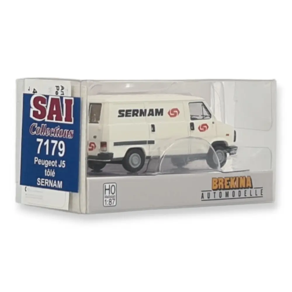 Peugeot J5 tolé - SERNAM - SAI 7179 - HO 1/87e - 2