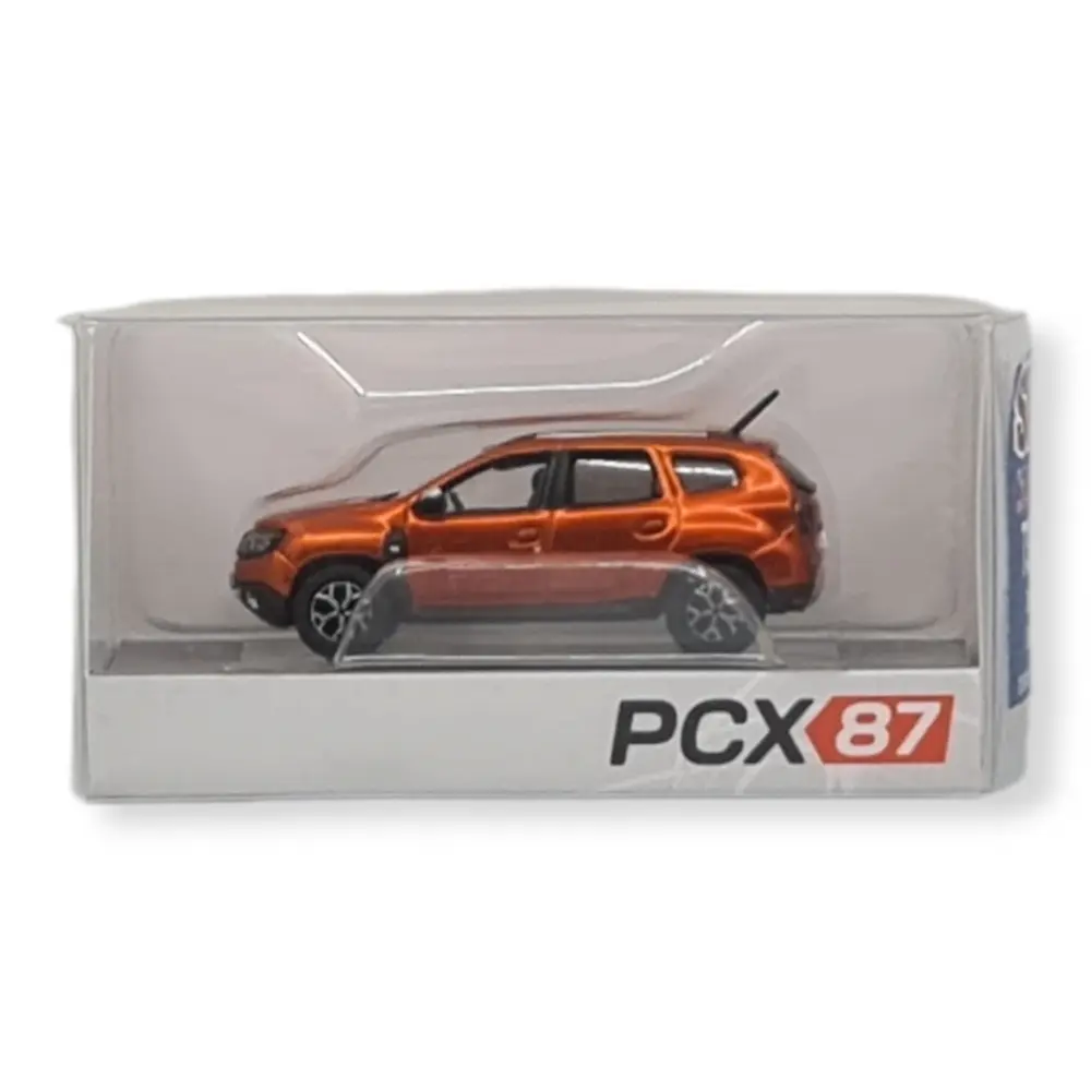 Véhicule Dacia Duster II - orange métallisé - SAI 7384 - HO 1/87 - 3