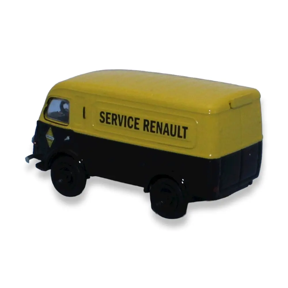 Camionnette Renault Goélette SAI 3790 - HO : 1/87 - livrée jaune noir - Brekina 14660 - 2