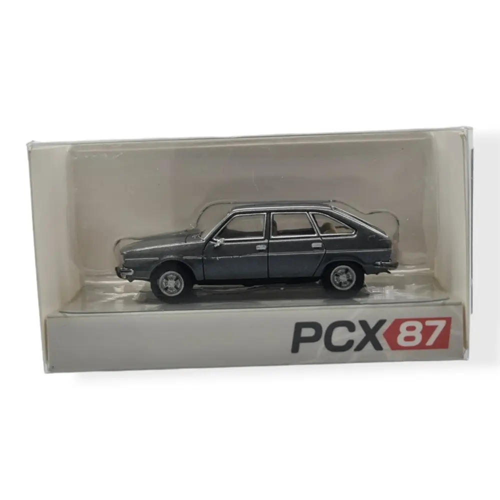 Berline - Renault 20 - PCX87 - SAI 7200 - Échelle HO 1/87 - Gris métallisé - 3