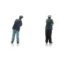 Personnel de DB Steam Fuhrmann - 2 personnages - ARTITEC 5220019 - Z 1/220 - 2