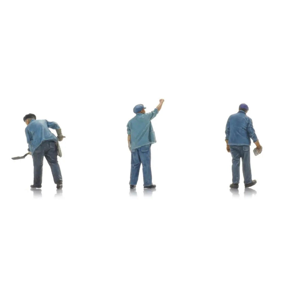 Personnel du dépôt - 3 personnages - ARTITEC 5220021 - Z 1/220  - 2