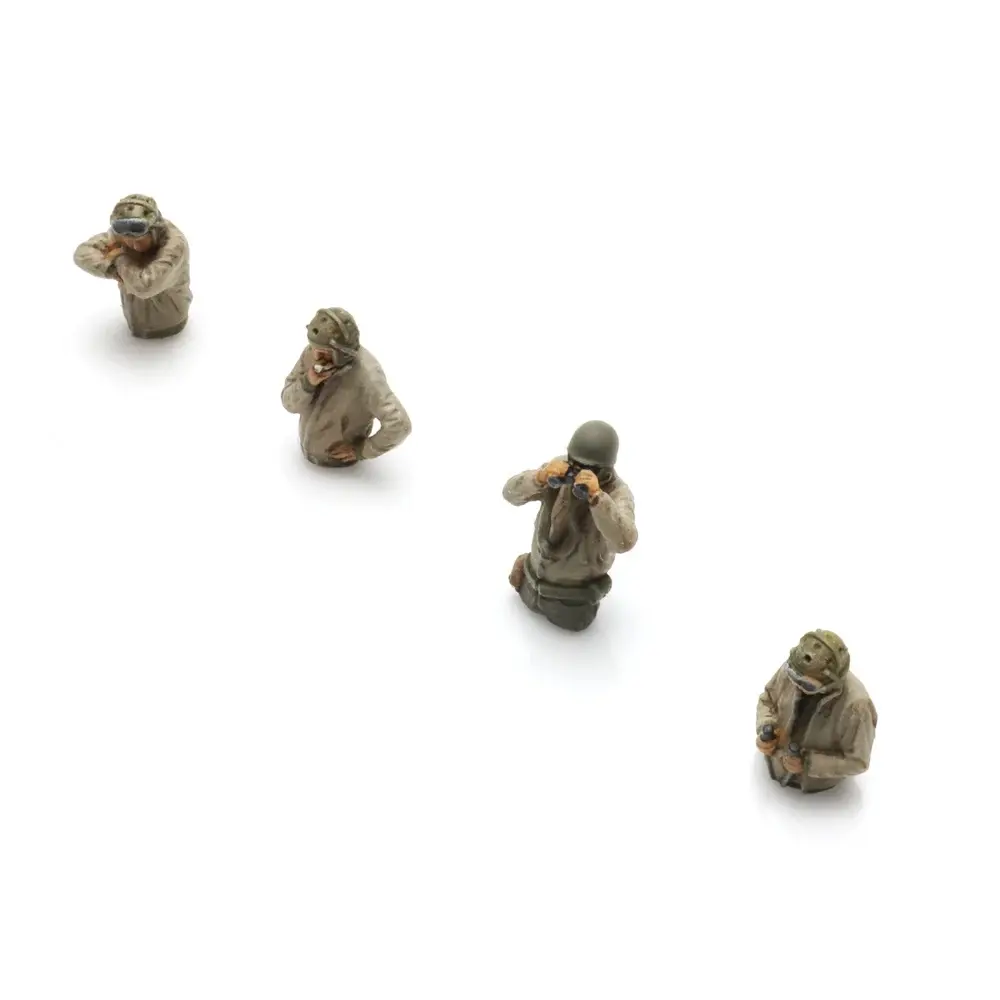 Équipage de char de l'armée américaine - ARTITEC 5870142 - HO 1/87 - 3