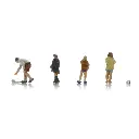 La vie en camping - 4 personnages matinaux - ARTITEC 5160024 - N 1/160  - 2