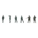 Prisonniers de guerre de la Wehrmacht & gardes para britanniques - 6 personnages - ARTITEC 5720008 - 1/72 - 2