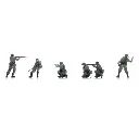 L'infanterie de la Wehrmacht sous le feu - 6 personnages - ARTITEC 5720006 - 1/72   - 2