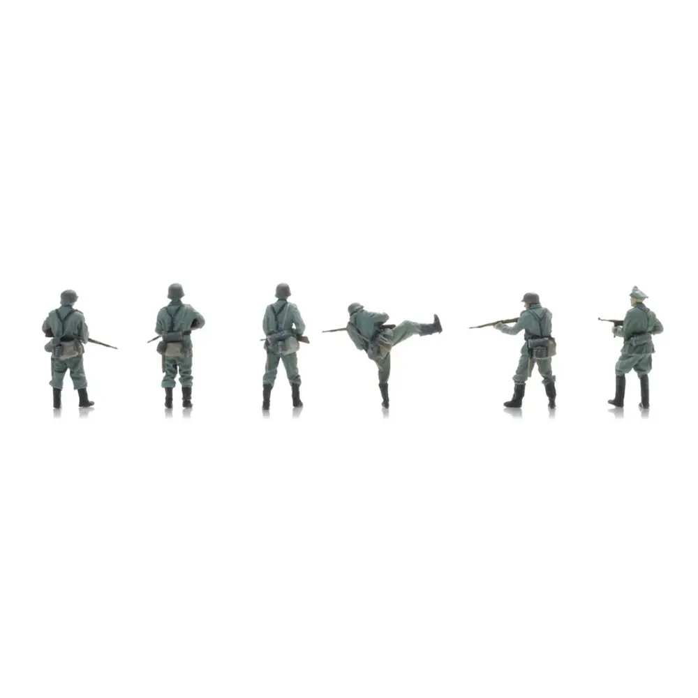 Porte d'entrée de l'infanterie de la Wehrmacht - 6 personnages - ARTITEC 5720004 - 1/72   - 2