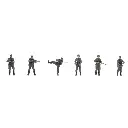 Infanterie de la Wehrmacht - ARTITEC 5870061 - H0 1:87 - 2