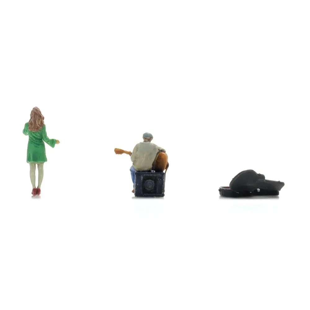 Musiciens de rue - Artitec 5870123 - HO 1/87 - 2