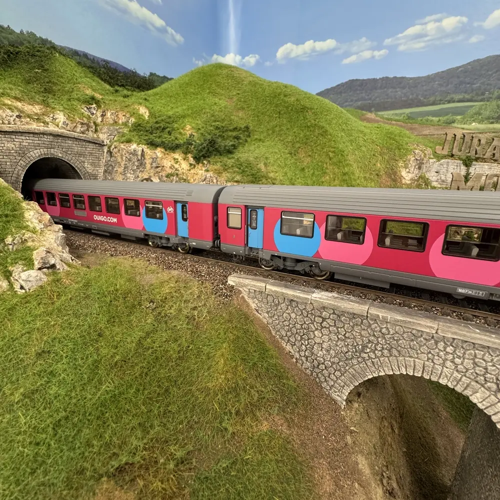 Coffret de 3 voitures corail - Roco 6200025 - SNCF - HO 1/87 - EP. VI - 8