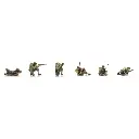Figurines Infanterie Américaine – Débarquement du Jour J - ARTITEC 5870131 - HO 1/87 - 4