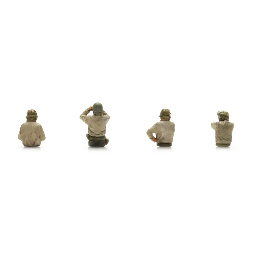 Équipage de char de l'armée américaine - ARTITEC 5870142 - HO 1/87 - 2
